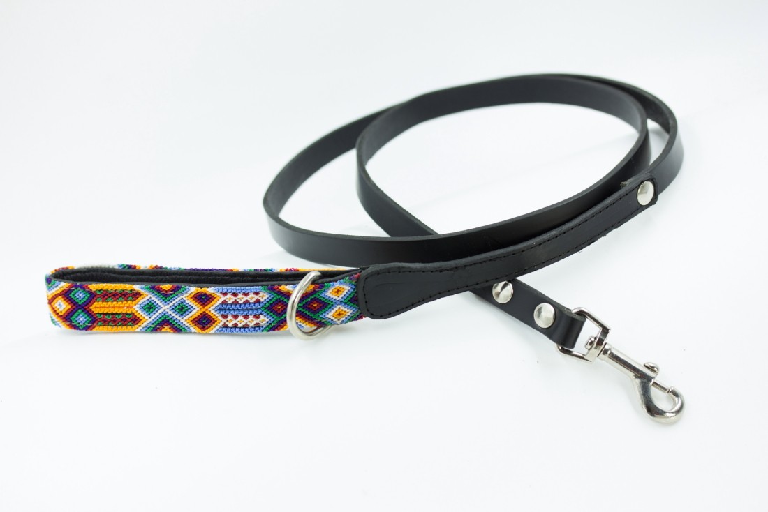 Weave Handle Navajo Leash