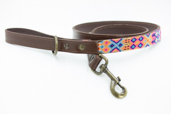 Coral Half-Length Leash