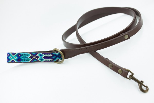 Weave Handle Azulik Leash