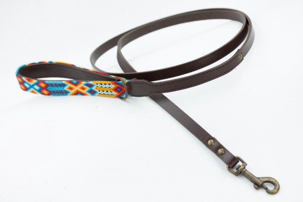 Weave Handle Aurora Leash